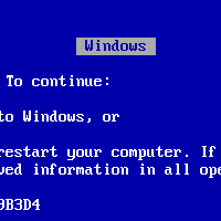 Blue Screen of Death